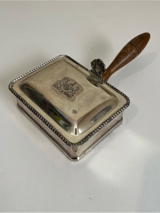 F.B. Rogers Other - Vintage F. B. Rogers Silver Plated Silent Butler Victorian Ash Crumb Tray 4x3